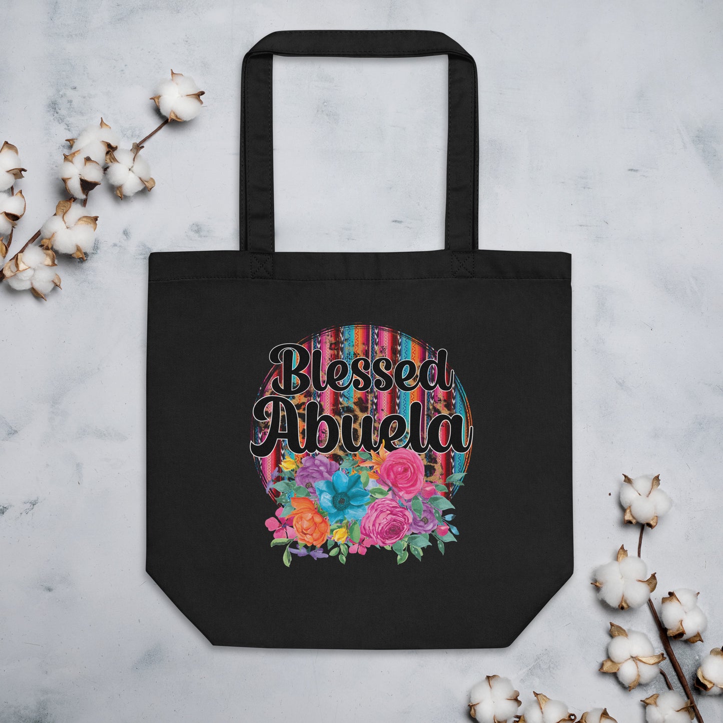 Blessed Abuela Organic Tote Bag