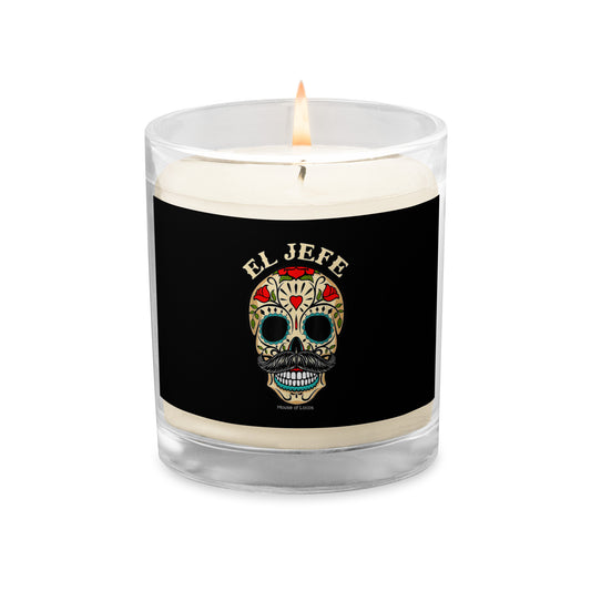El Jefe Soy Wax Glass Candle
