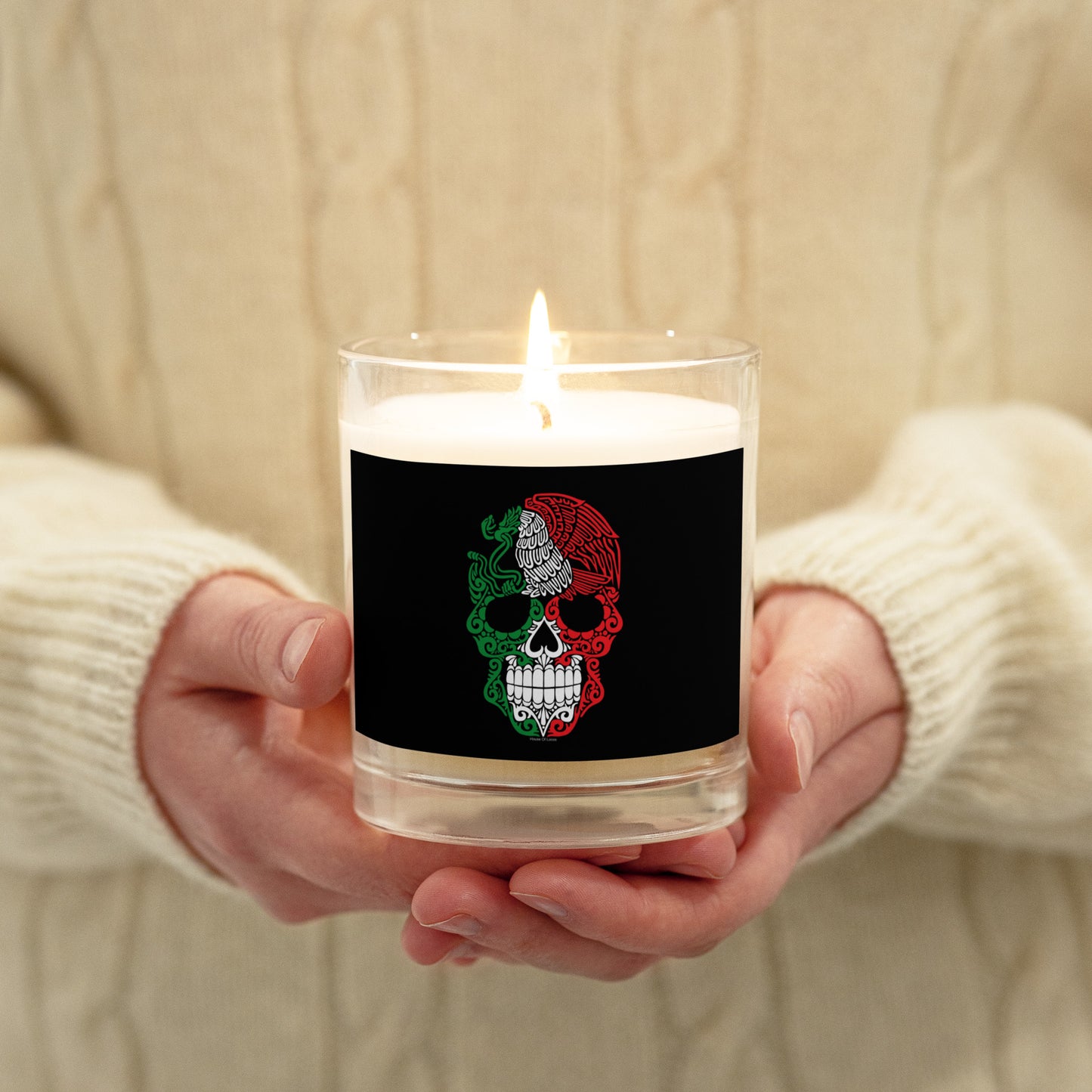 Mexican Calavera Soy Wax Candle