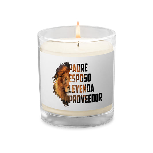 Padre Esposo Leyenda Provedor Soy Wax Candle