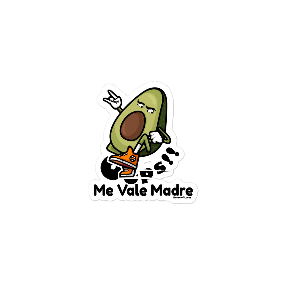 Oops Me Vale Madre Bubble-free stickers