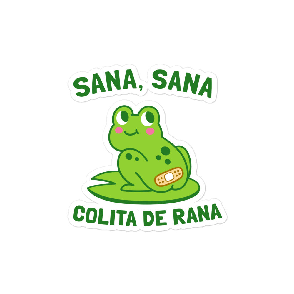 Sana Sana Colita De Rana Bubble-free sticker