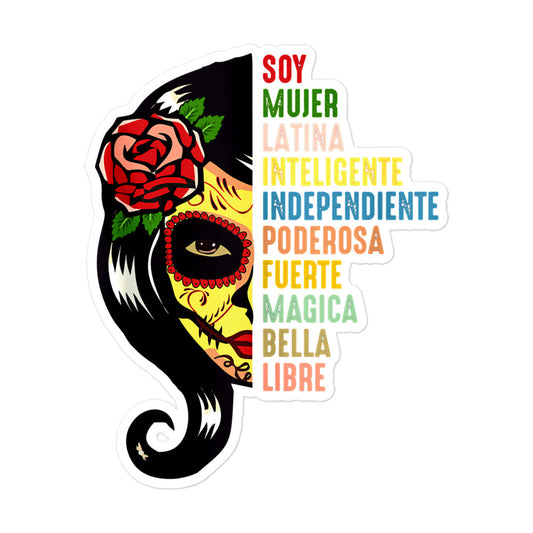 Soy Mujer Latina Chingona Sticker