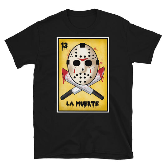 La Muerte Jason Voorhees, Friday the 13th Loteria T-Shirt
