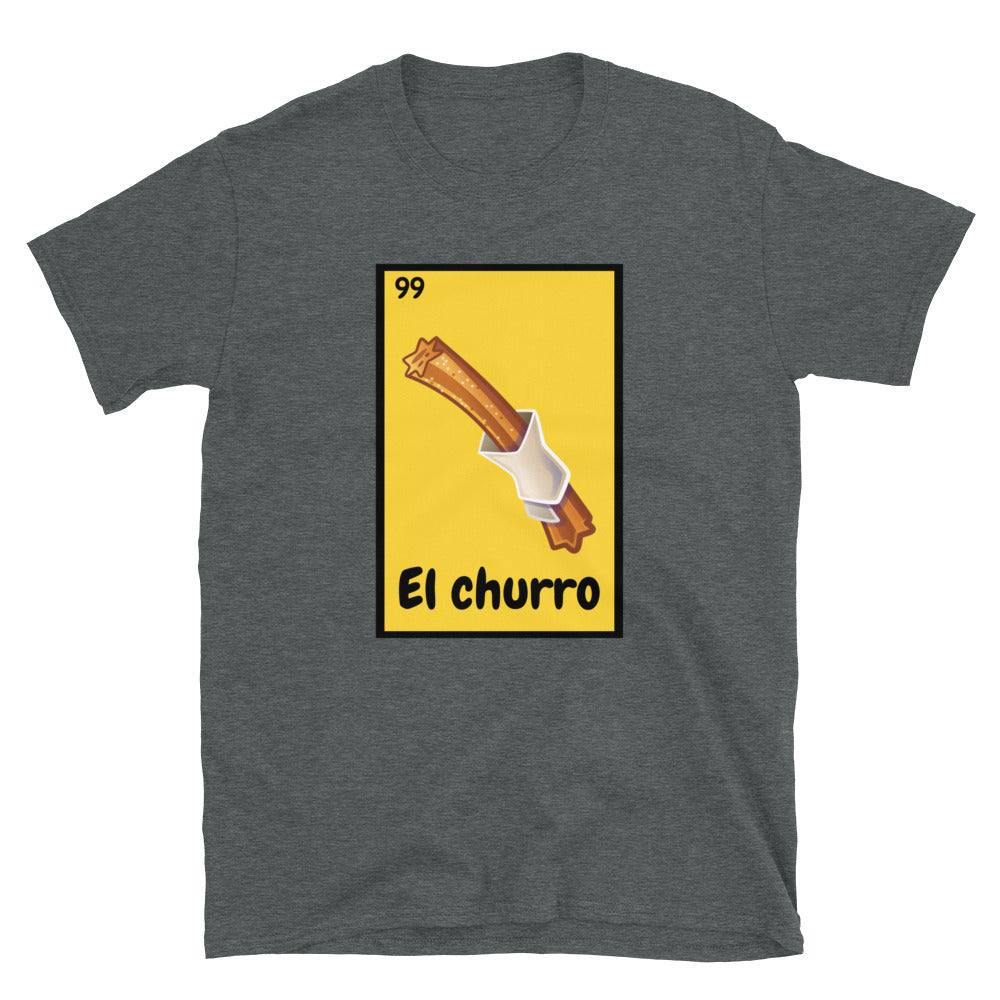 El Churro Mexican Loteria T-Shirt