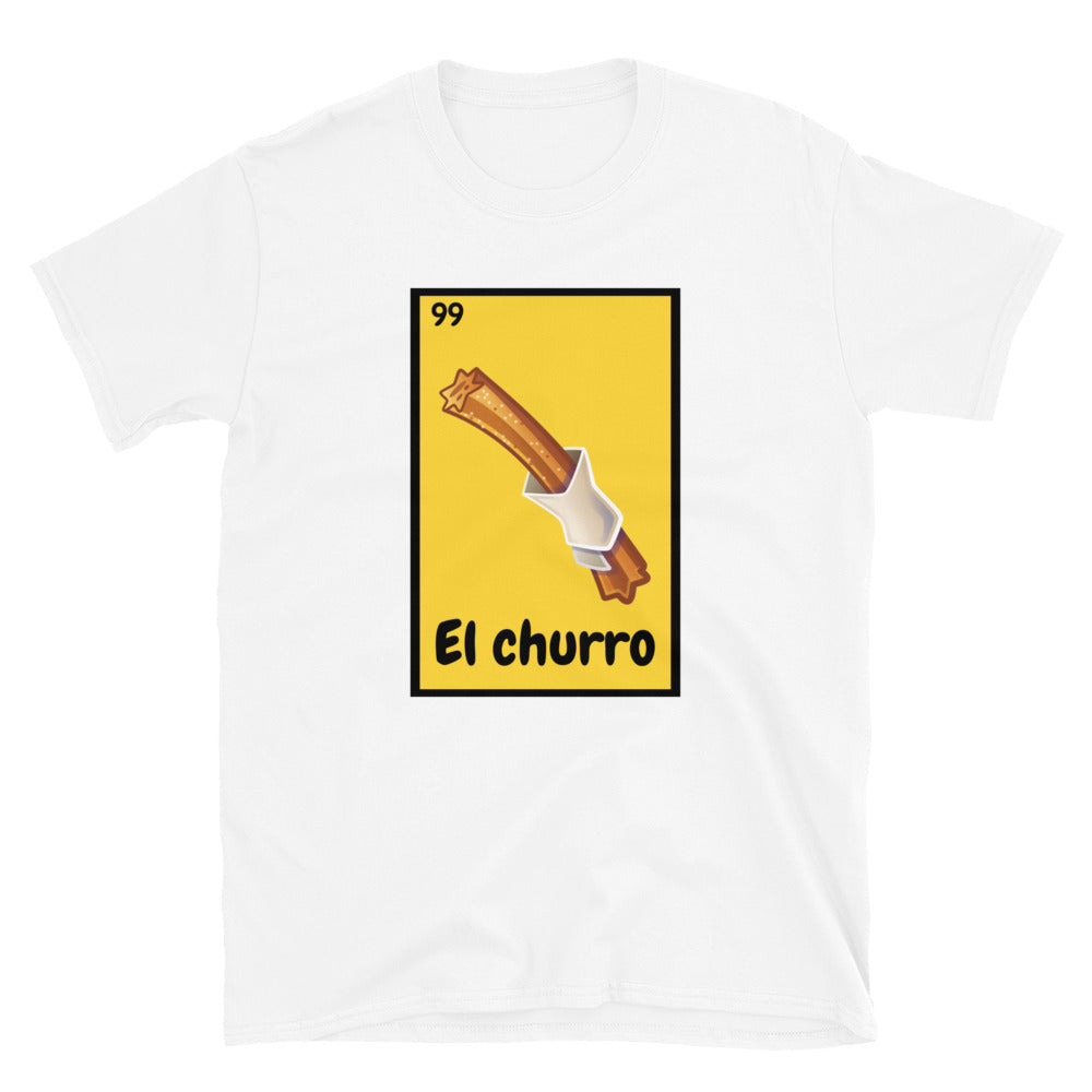 El Churro Mexican Loteria T-Shirt