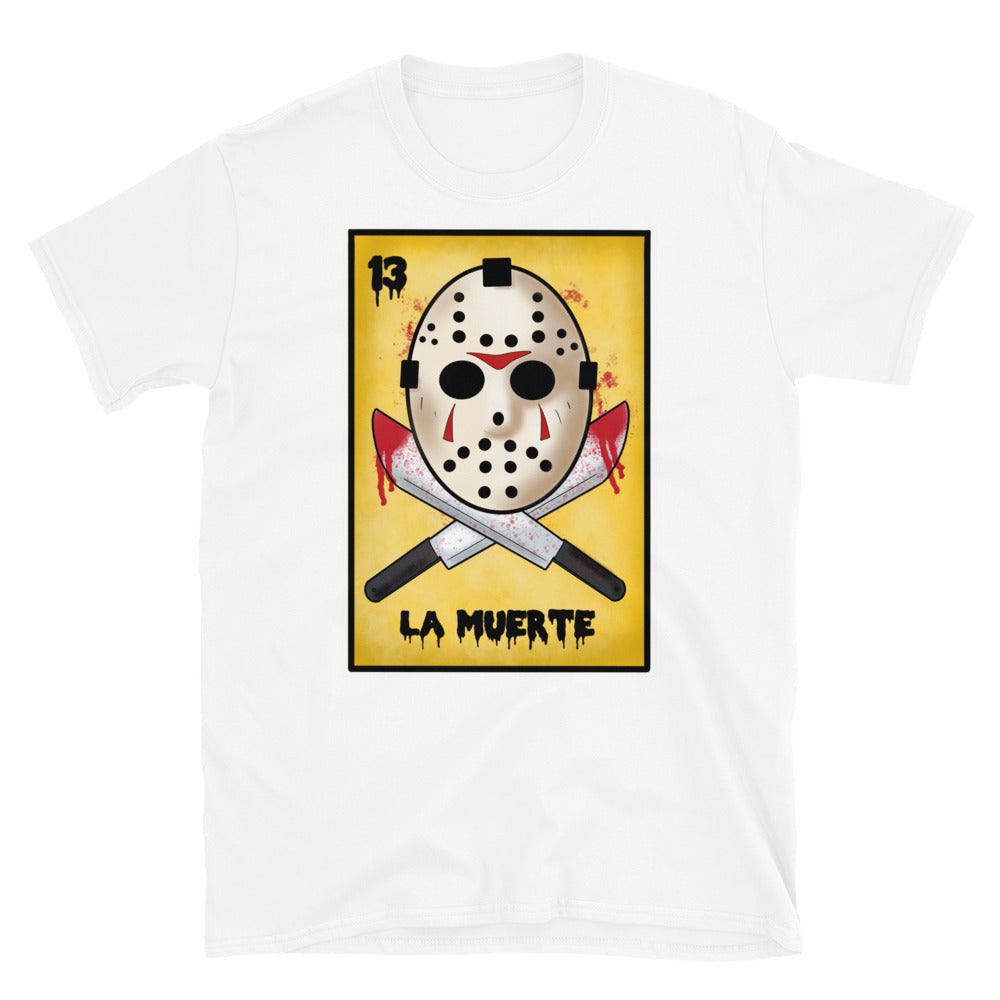 La Muerte Jason Voorhees, Friday the 13th Loteria T-Shirt