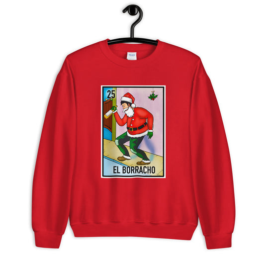 El Borracho Christmas Unisex Sweatshirt