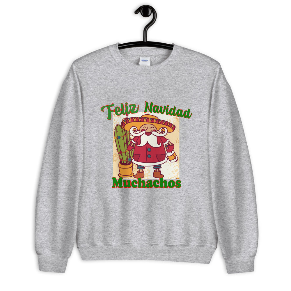 Feliz Navidad Muchachos Ugly Christmas Sweatshirt