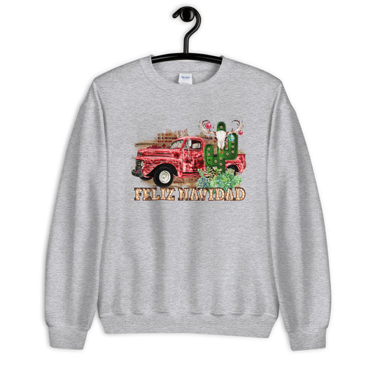 Feliz Navidad Southern Style Christmas Sweatshirt