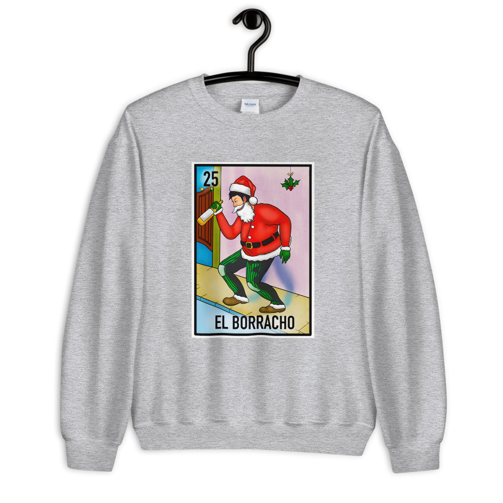 El Borracho Christmas Unisex Sweatshirt