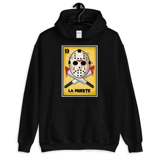 La Muerte Friday the 13th Mexican Loteria Hoodie