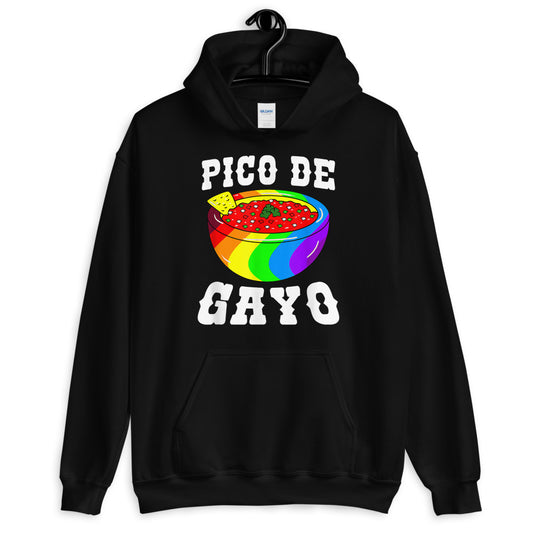 Pico De Gayo Lation Gay Unisex Hoodie