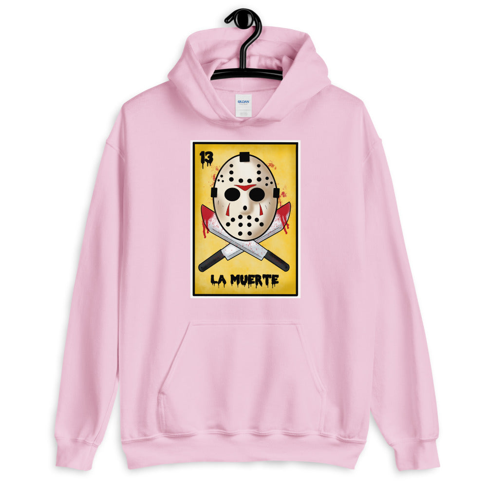 La Muerte Friday the 13th Mexican Loteria Hoodie