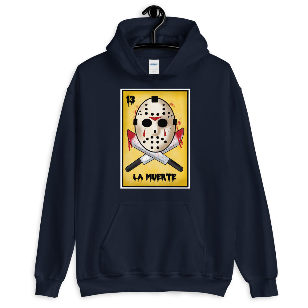 La Muerte Friday the 13th Mexican Loteria Hoodie