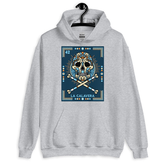 La Calavera Mexican Loteria Hoodie