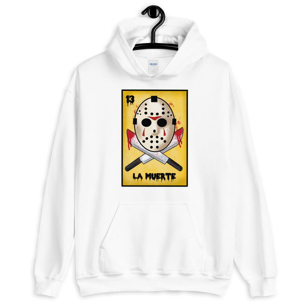 La Muerte Friday the 13th Mexican Loteria Hoodie