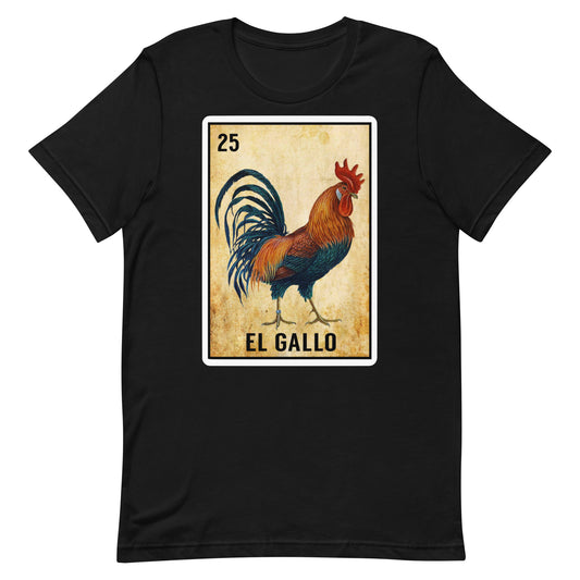El Gallo Loteria T-Shirt Premium Quality