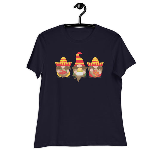 Cinco De Mayo Gnomes T-Shirts for Women